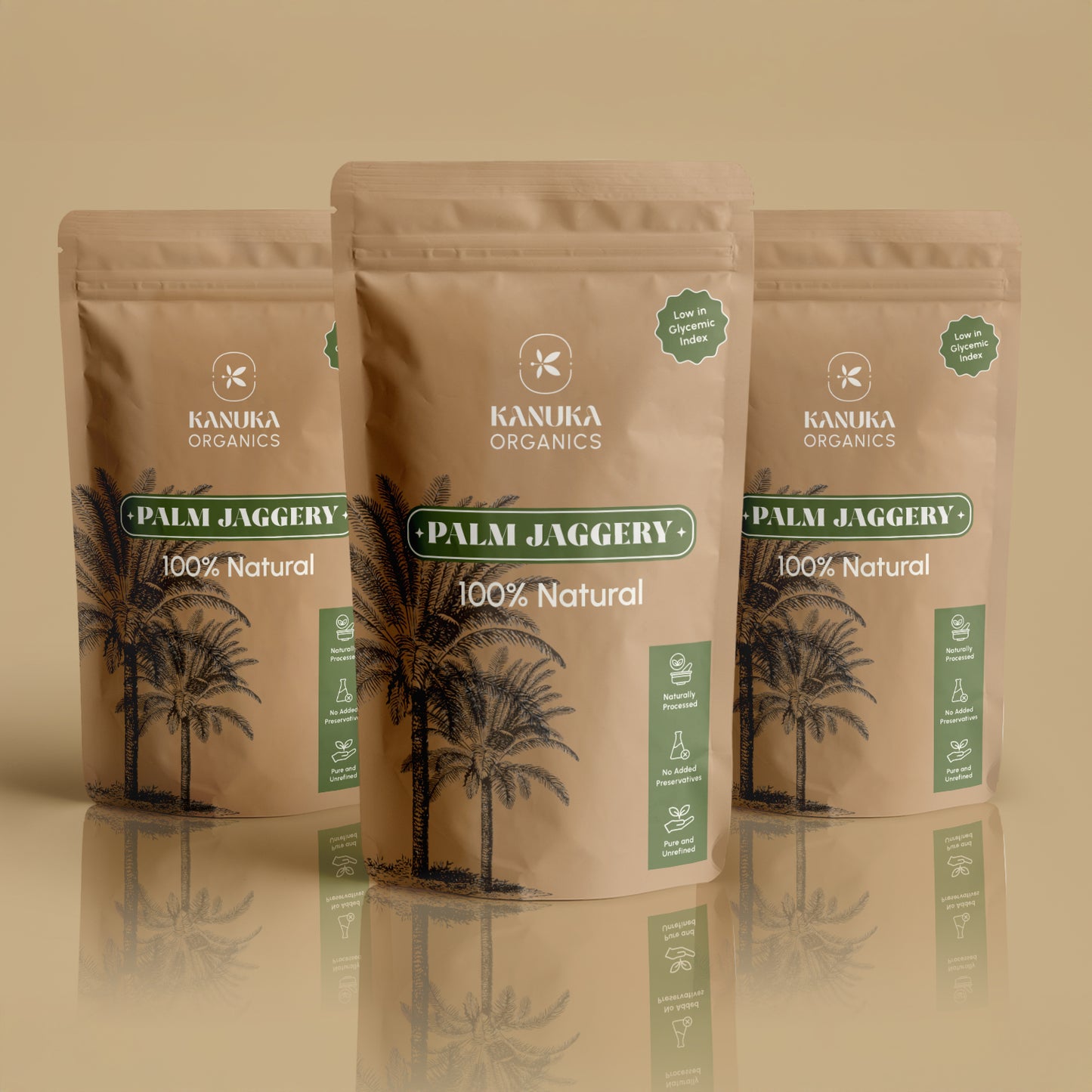 Palm Jaggery - Powdered(350gms)(Pack of 2)